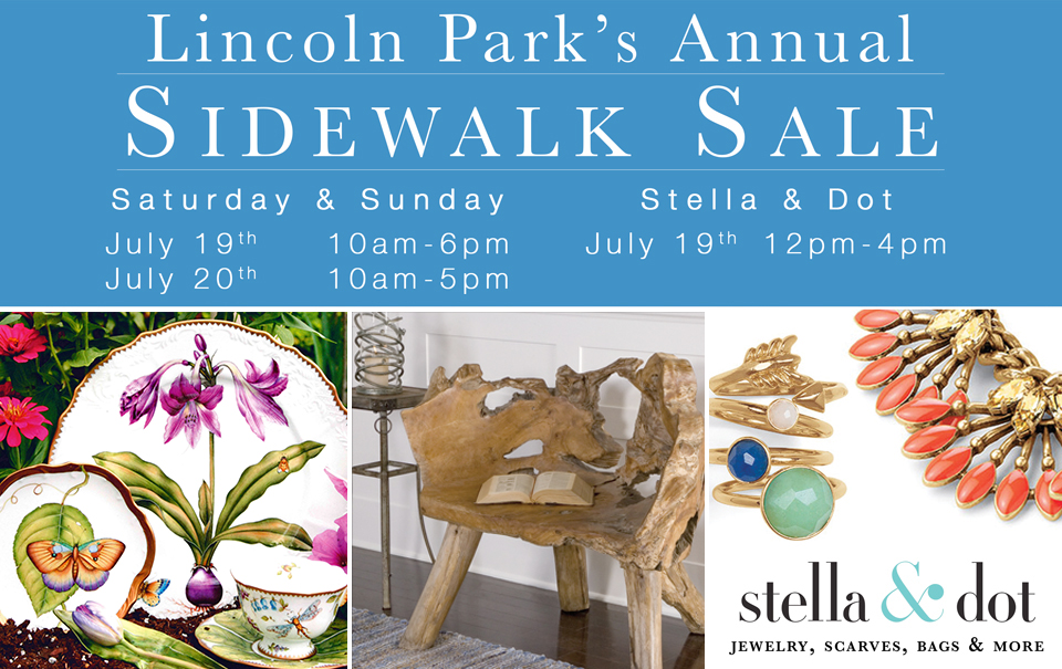 Lincoln Park's Annual Sidewalk Sale